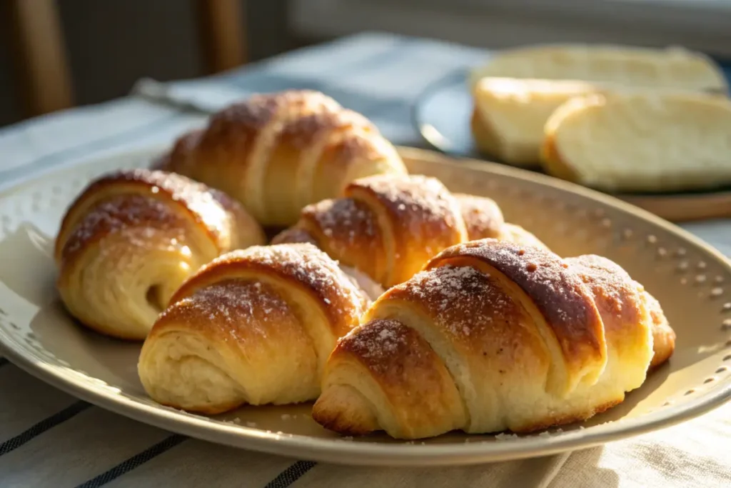 Delicious crescent roll breakfast recipes with various fillings