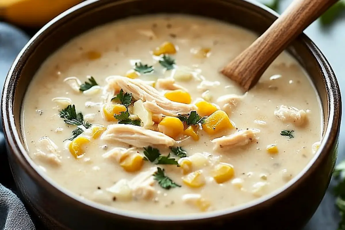 Homemade Creamy White Chicken Chili