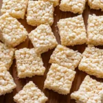 Children baking Marshmallow Rice Krispie Treats in a kitchen.