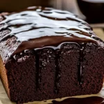 Ingredients for making hot fudge brownie bread